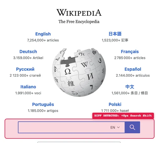 ZeroVisual model-aligned crop of Wikipedia Search Component