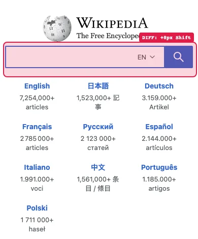 ZeroVisual cropped mobile Wikipedia Search component
